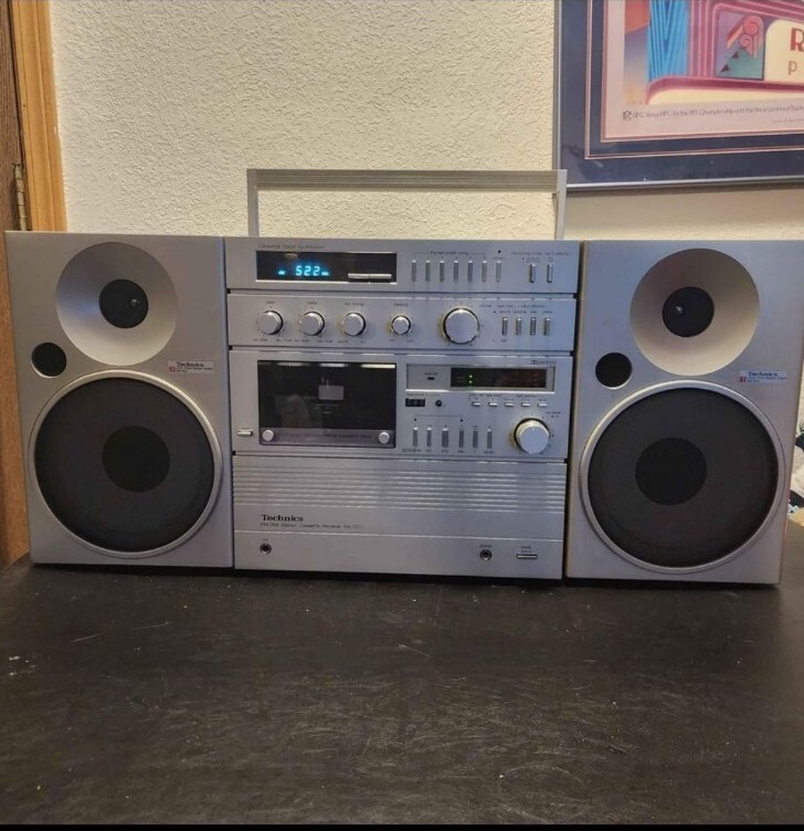 Vintage Technics Boombox