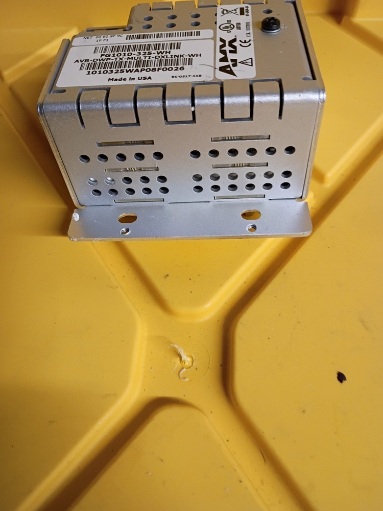 AMX FG1010-325-WH DXLink Multi-Format Transmitter. Removed From A Working System