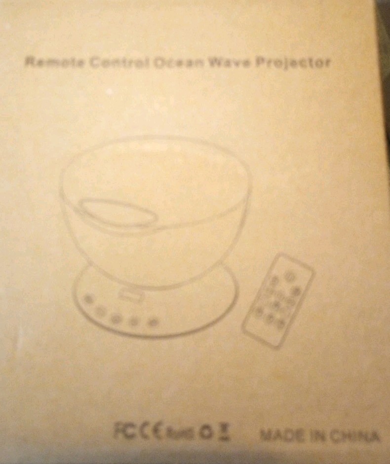 Ocean Wave Projector Light with Remote Control