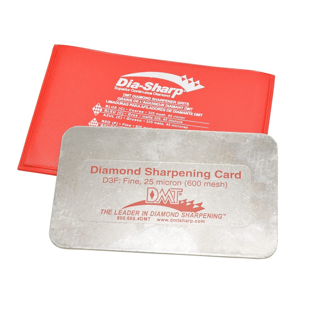 DMT Dia-Sharp Diamond Sharpening Stone Credit Card Size Kit 3pc