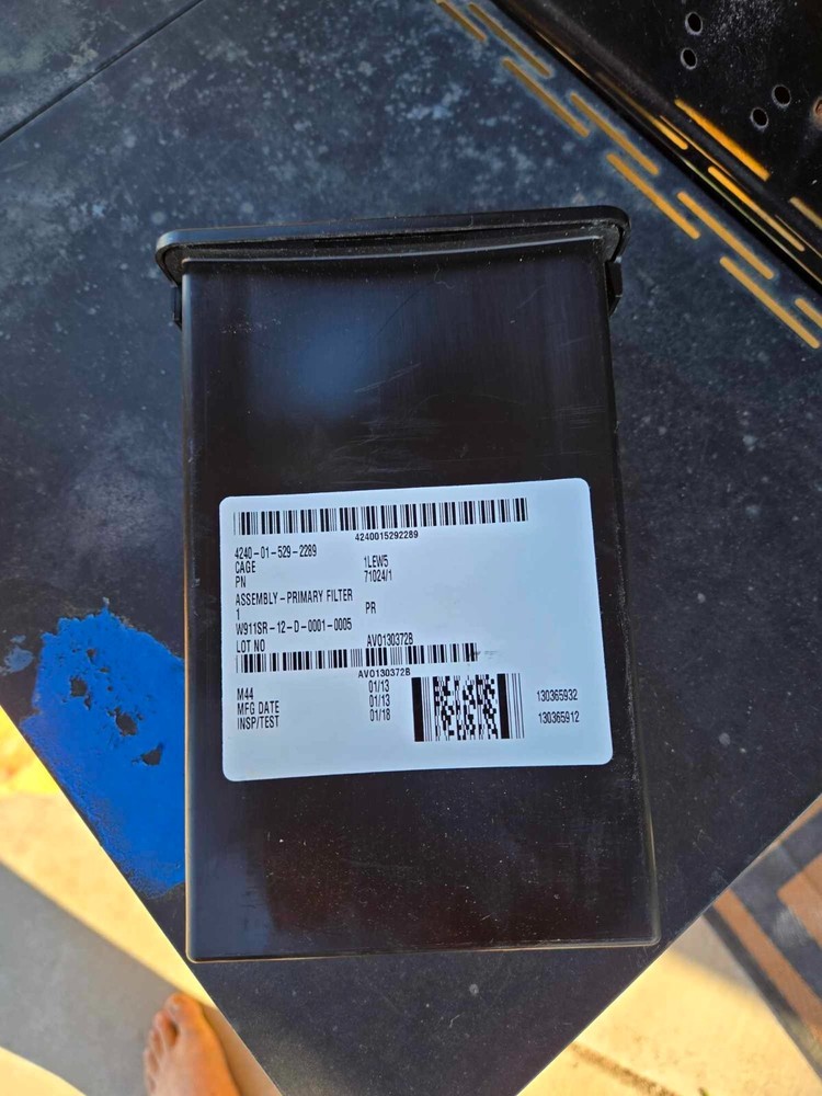 usgi M44 filter set NOS sealed