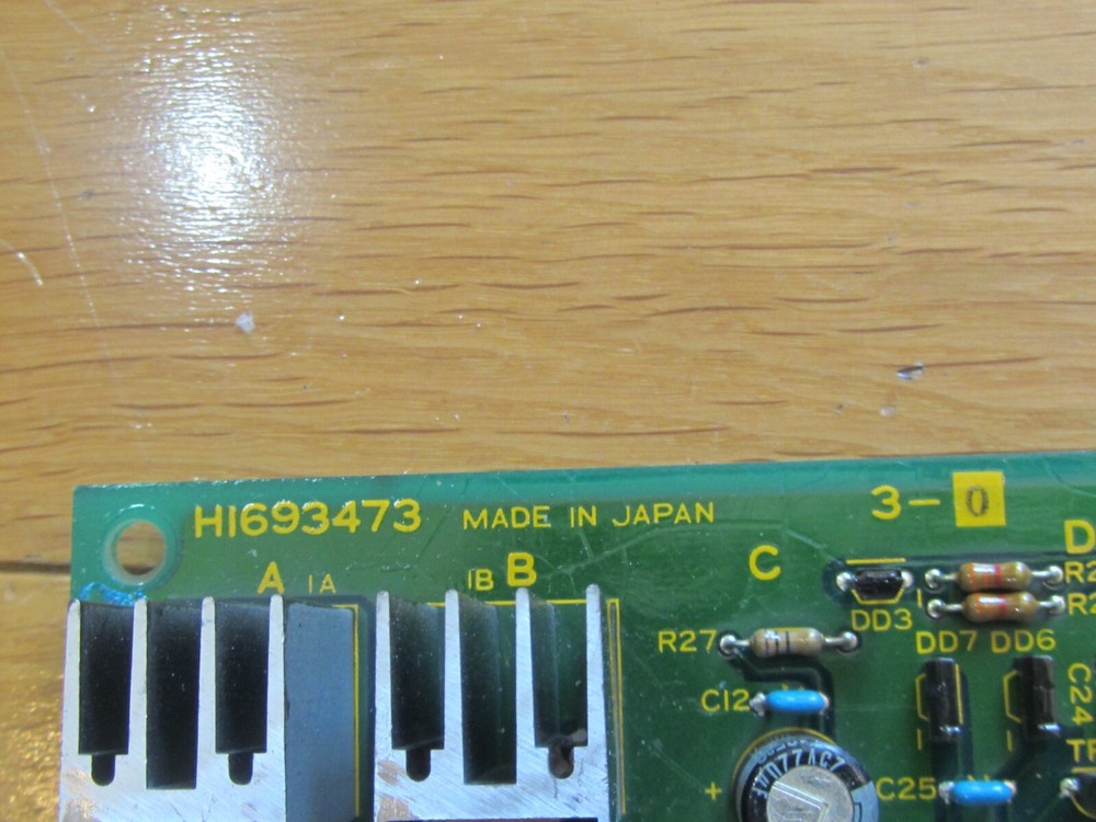Toshiba Injection Molding Machine Control Board H1693473! MINT & COOL! The BEST!