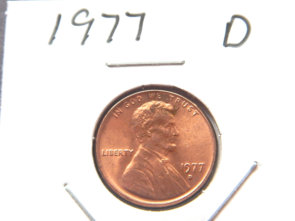 1977 (D) Lincoln Penny