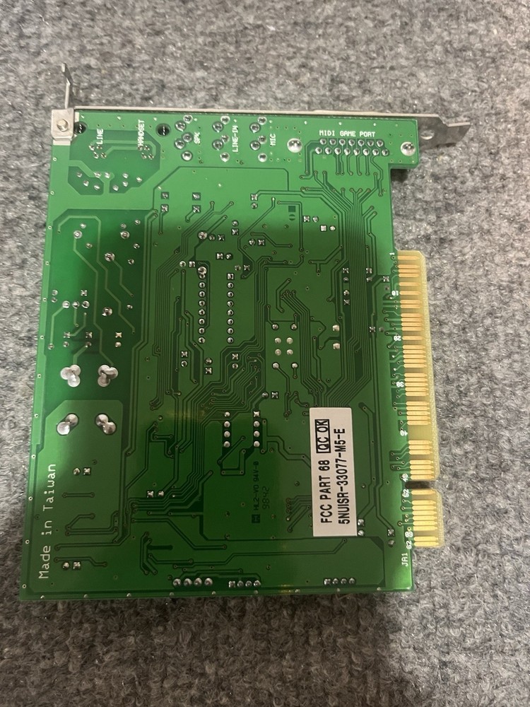 Combo 2000 Internal 56k Bps Modem And Sound New