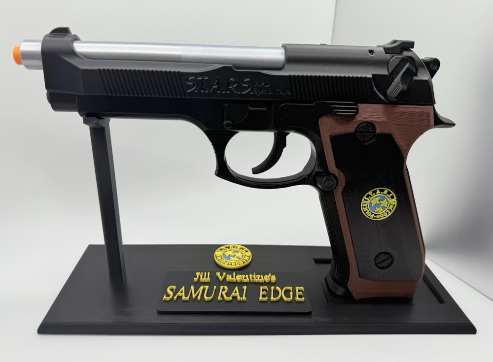 Resident Evil Samurai Edge Prop With Stand | Jill Valentine | 3D Printed