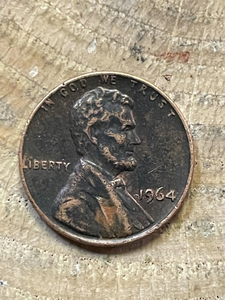 1964 Lincoln Penny With Errors