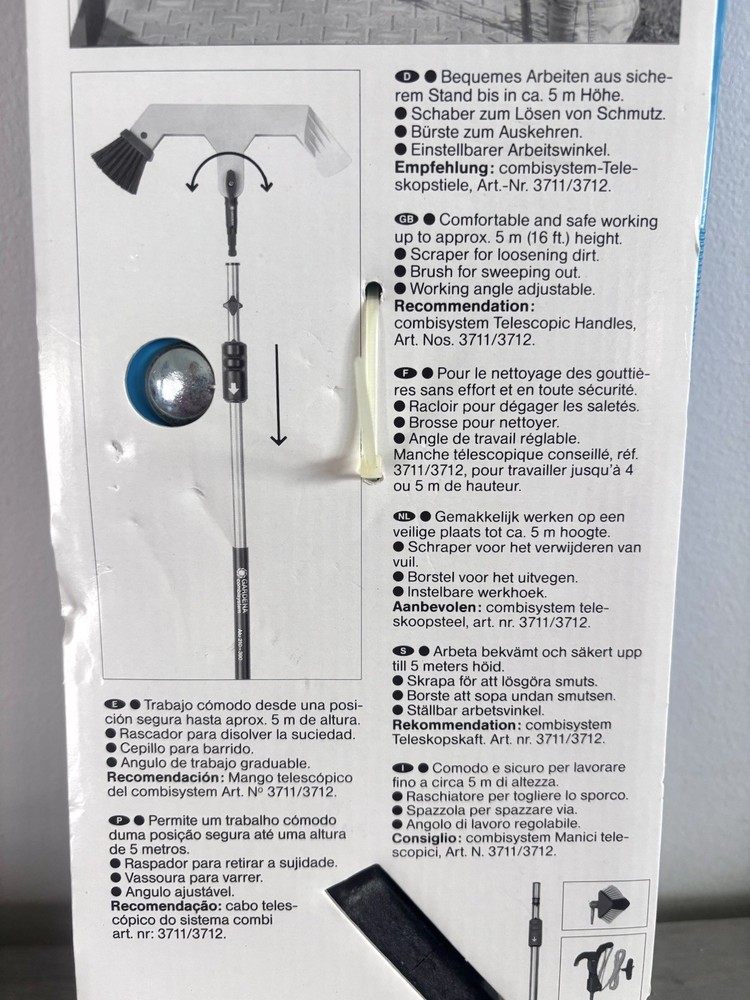 Gardena Combisystem Gutter Cleaner Head #3650