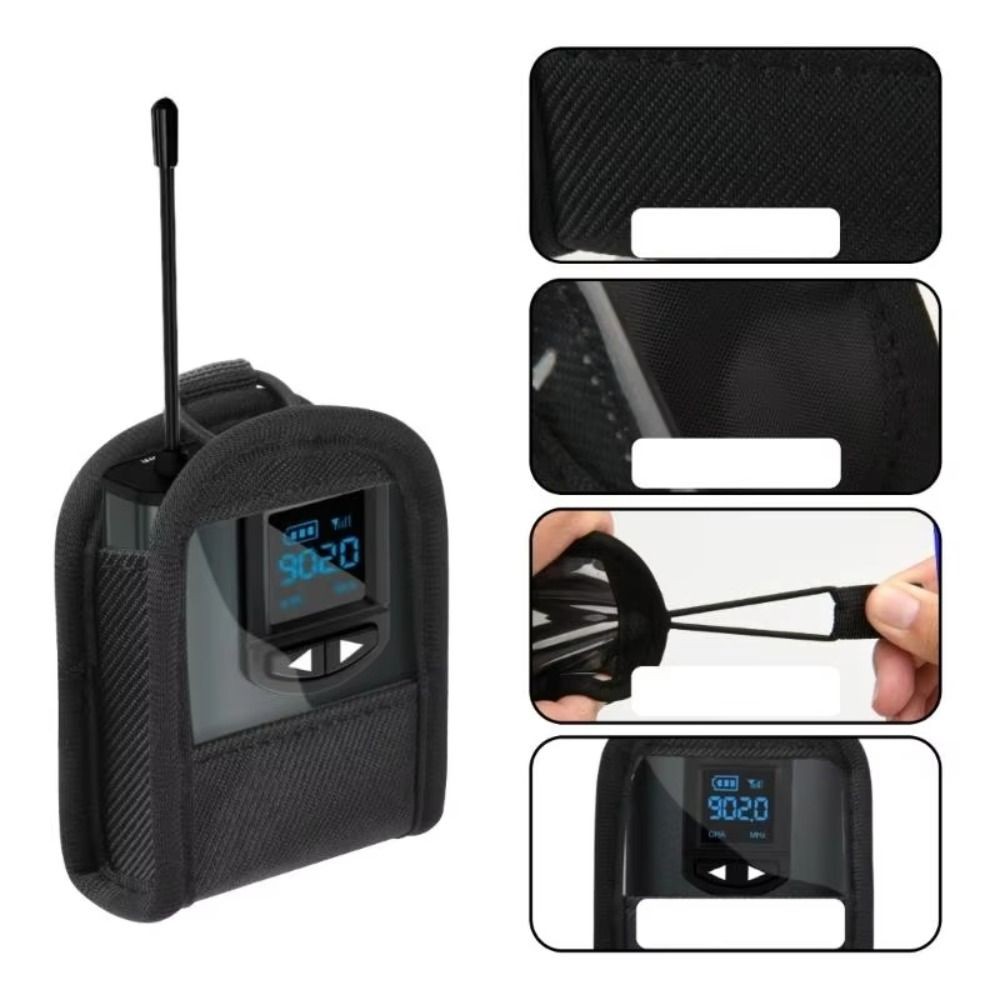 Wireless Transmitter Bodypack Guitar Transmitter Bag Transmitter Storage Bag