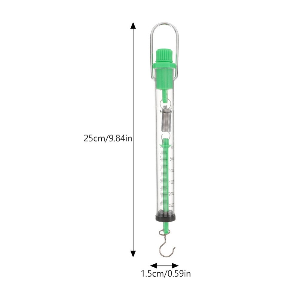 2 Pcs Spring Balance for Luggage Cylinder Dynamometer Force Hanging Scale