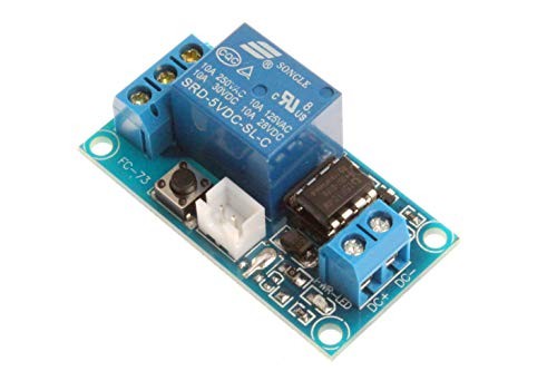 NOYITO 1-Channel Self-Locking Relay Module One Button Start-Stop Bistable 12V