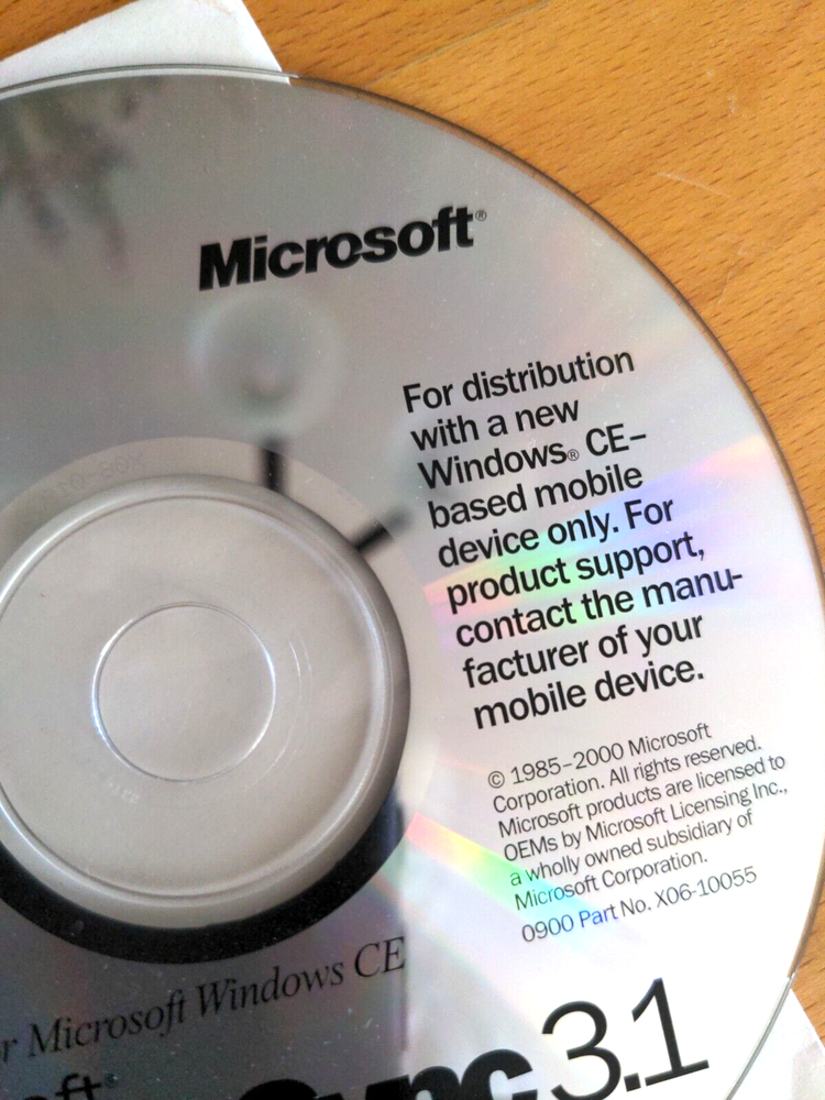 Microsoft ActiveSync 3.1 for Microsoft Windows NT, 98, & CE-based Mobile Device