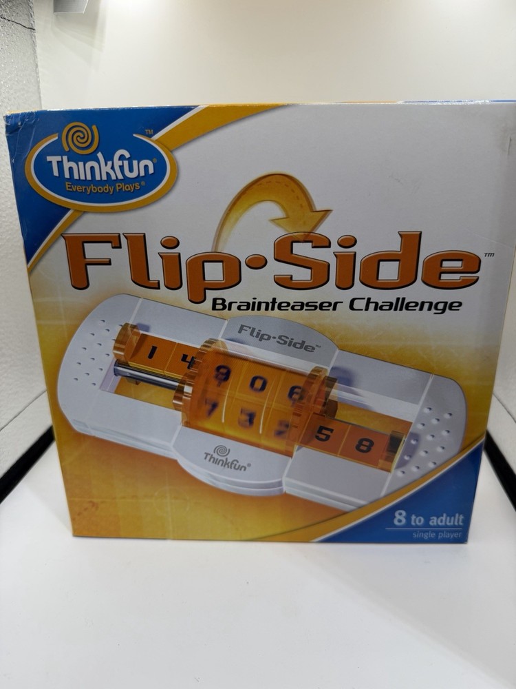 ThinkFun Flip-Side Brainteaser Challenge Puzzle Game – New Open Box