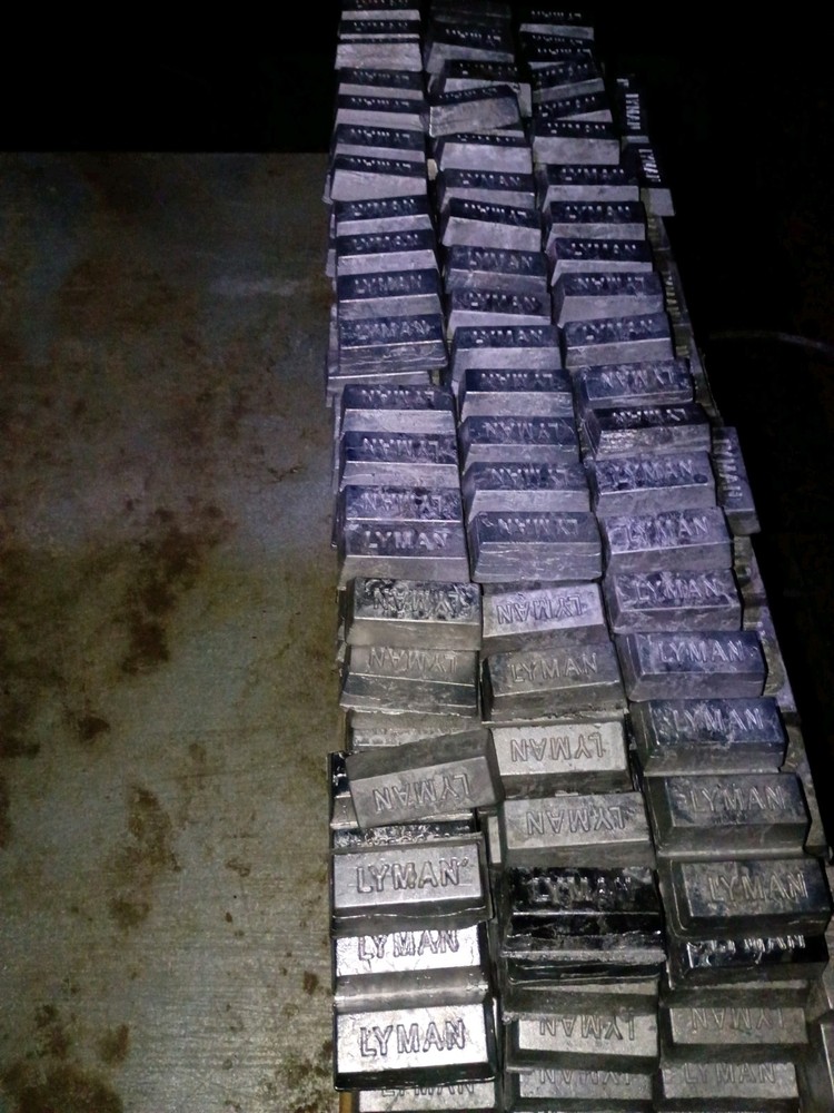 10lbs Clean Lyman Lead Ingots