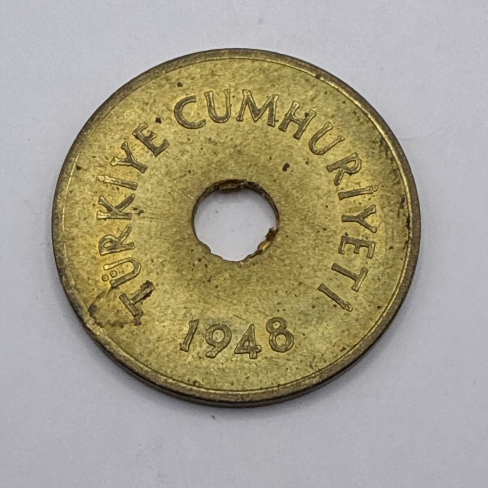 1948 Turkey 2-1/2 Kurus
