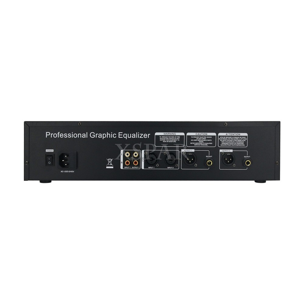TKL T2531 Professional Graphic Equalizer Processor Two 31-Band Spectrum Display