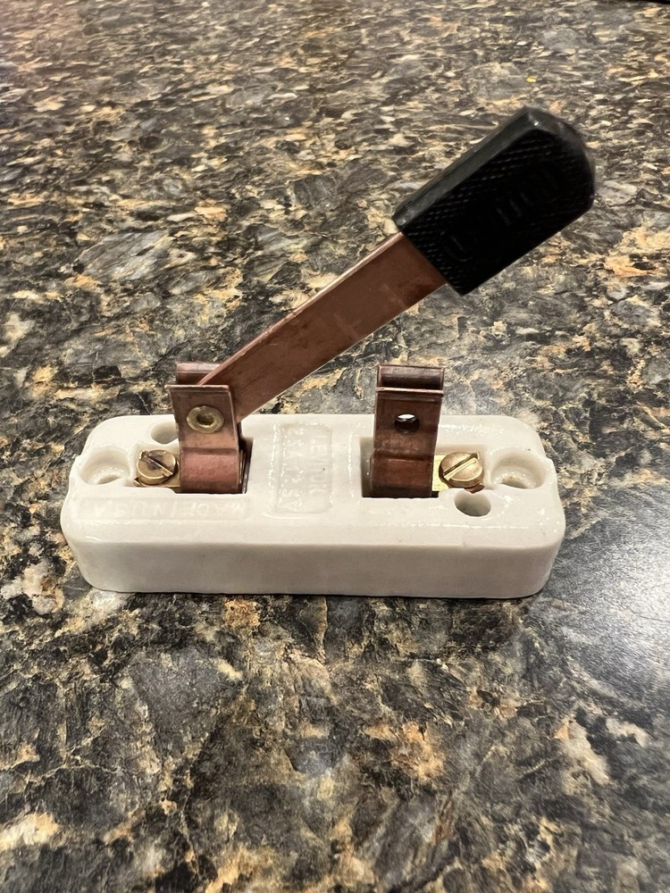 Antique Leviton Knife Switch