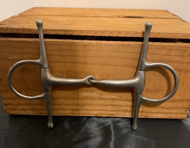 Single Joint Full Cheek Snaffle Bit