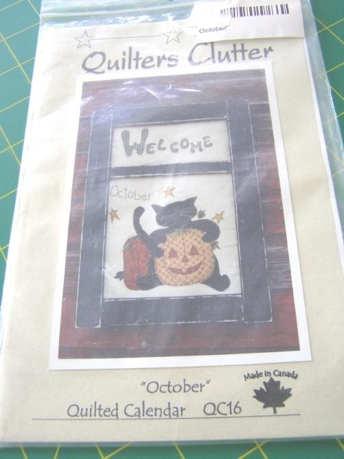 3 Patterns, Mailbox & apples; Rabbit wall hanging; Cat with pumpkins #1630
