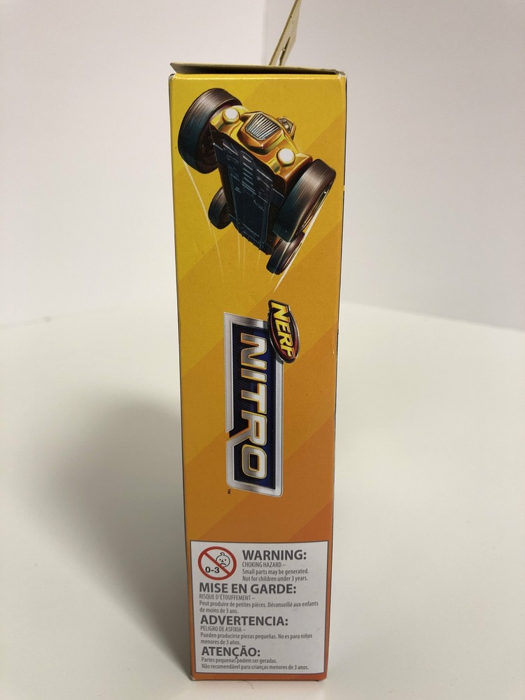 Hasbro Nerf Nitro Sparksmash Stunt Set Foam Car Plastic Wheels E1270