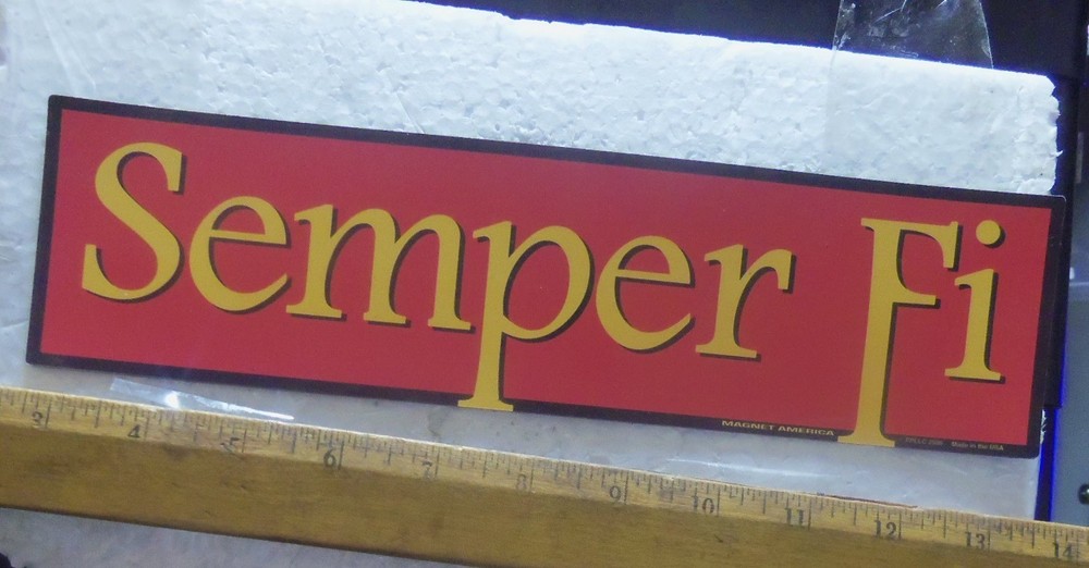 Semper Fi Bumper Magnet