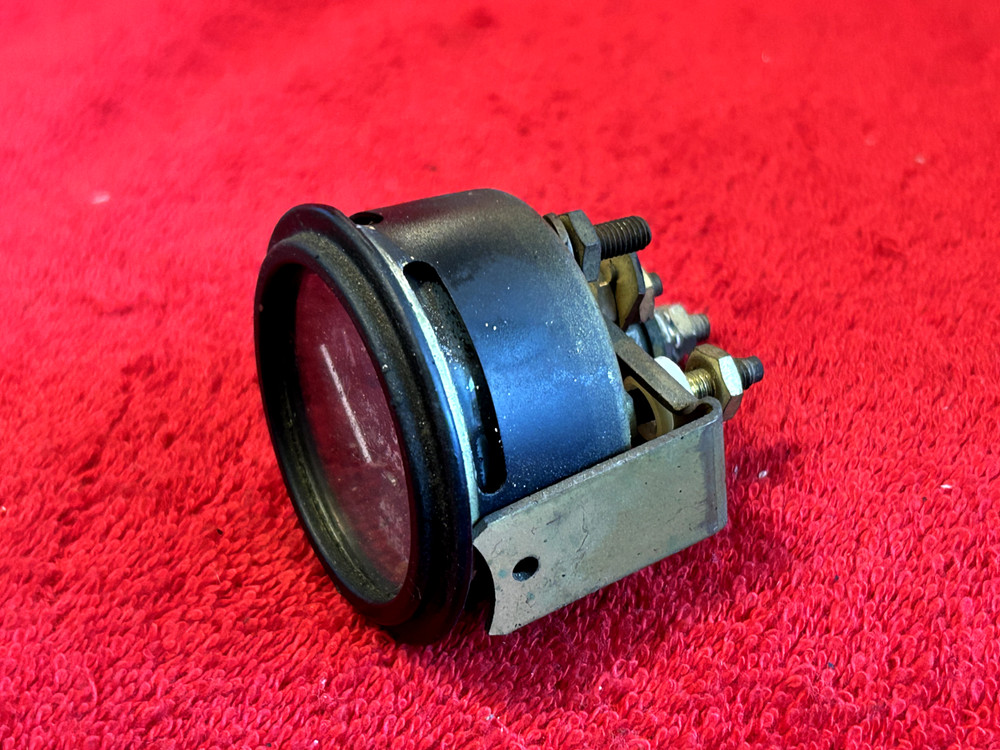 AIRCRAFT 2" AUXILLIARY FUEL QUANTITY INDICATOR WITH MOUNT BRACKET
