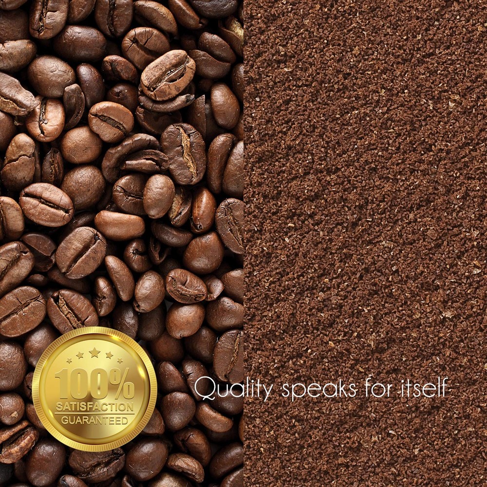 Electric Coffee Grinder and Spice Mill with Safety Lock System – Rustproof St...