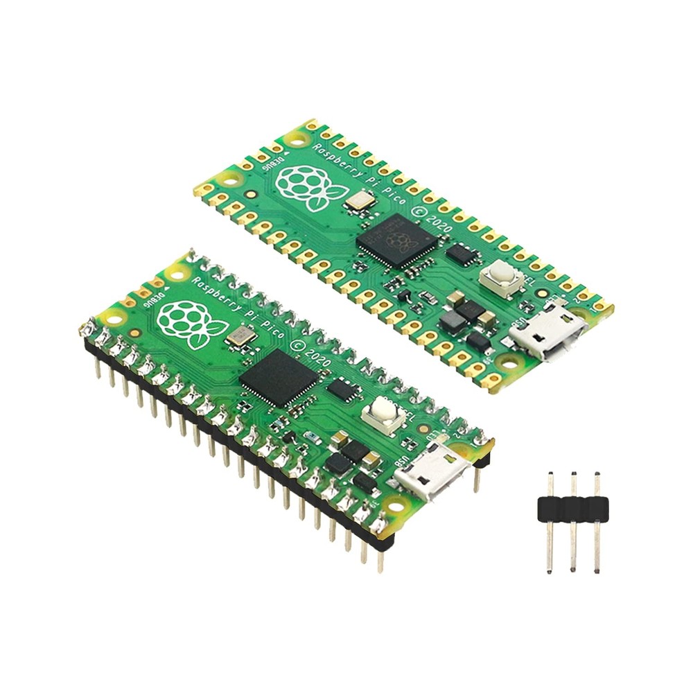 15 Pcs Pin Header Set for Raspberry Pi Pico Male Female Stacking Header