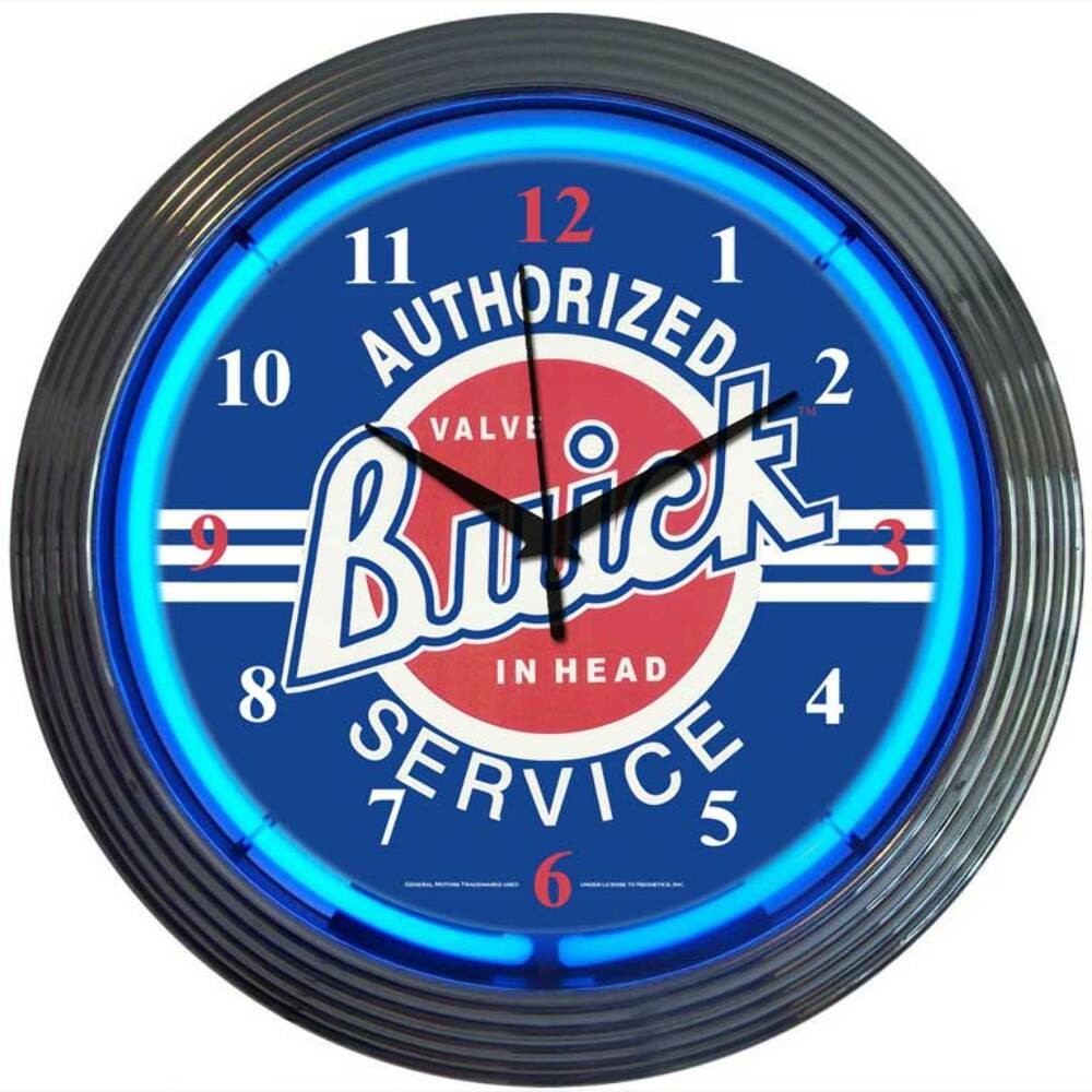 Neonetics 8BUICK Gm Buick Service Neon Clock