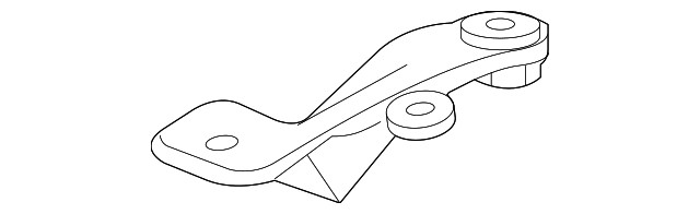 Genuine GM Driver Side Radiator Upper Bracket 23310045