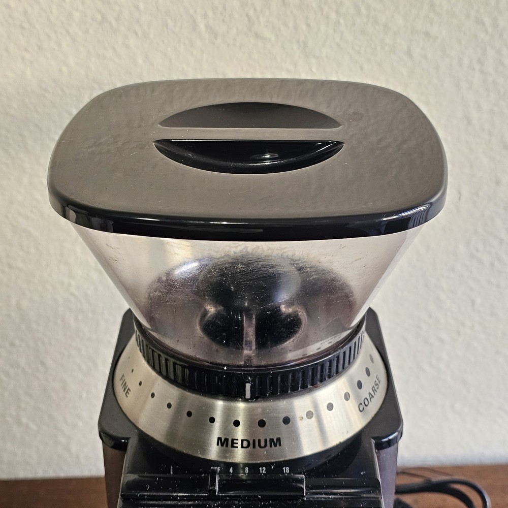 Cuisinart Coffee Grinder Electric Burr One-Touch Automatic 18-Position WORKING