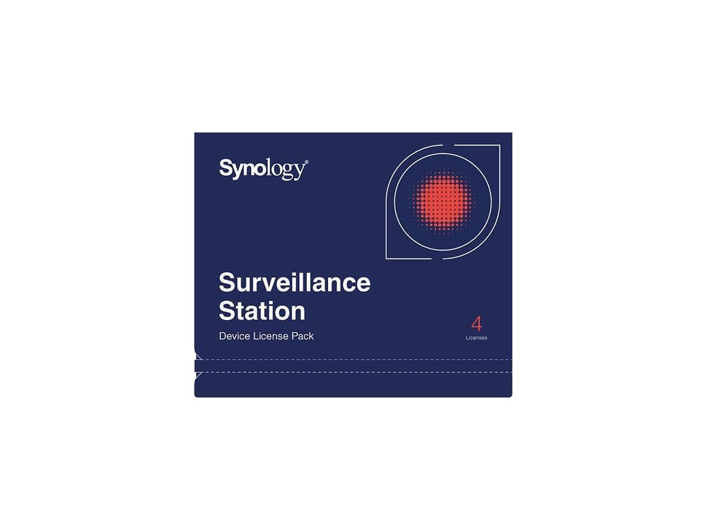 Synology IP Camera License Pack for 4 (CLP4)
