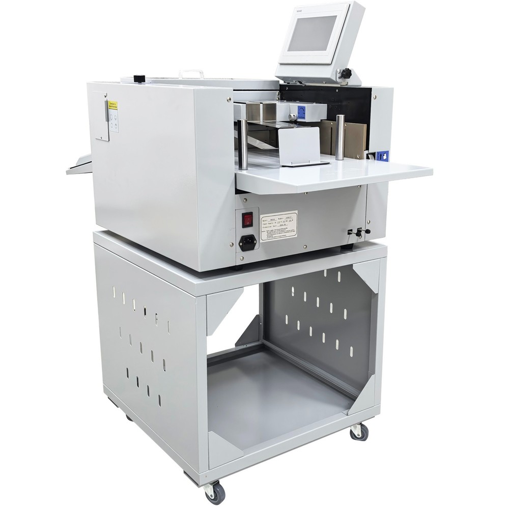 13'' Touch Screen Digital Creasing Machine 110V Automatic Paper Feeding Creaser