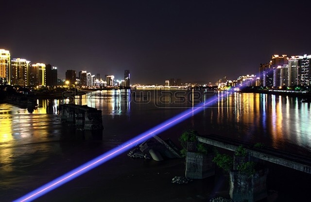 THOR H II 450nm Adjustable Focus High Power Blue Laser Pointer Visible Beam