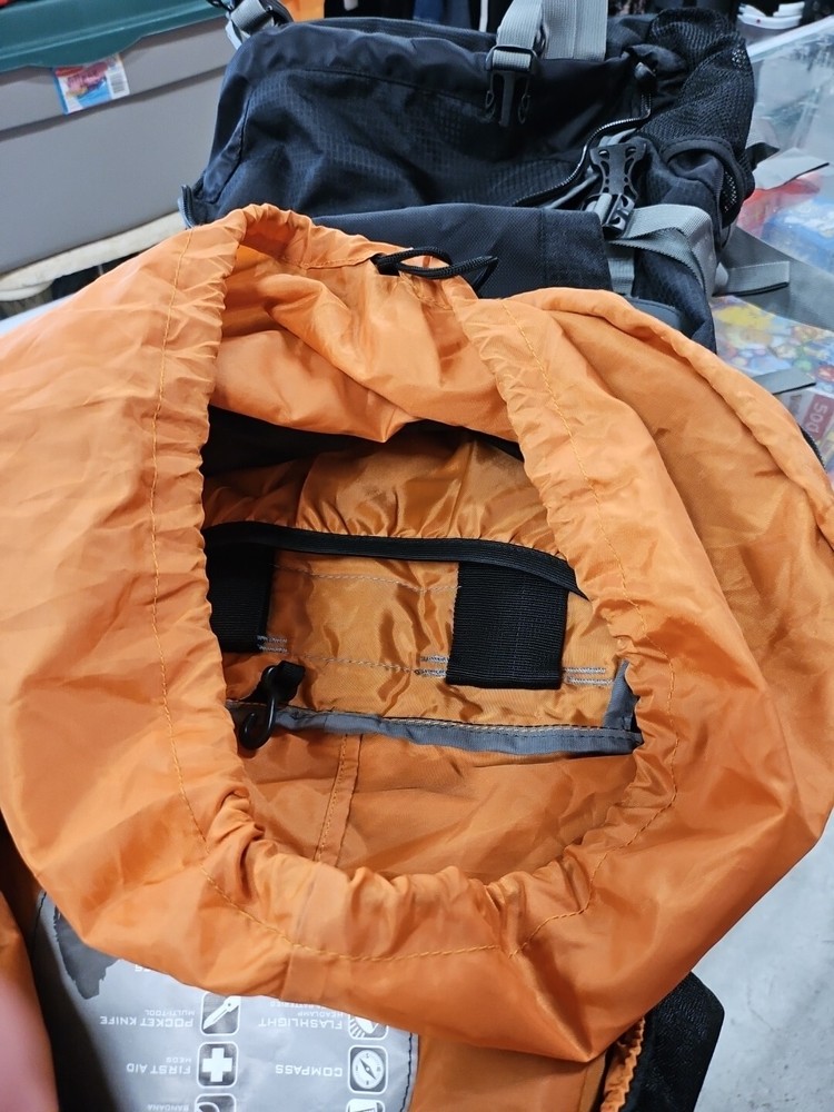 High Sierra Explorer 55 Hiking Backpack Orange And Black