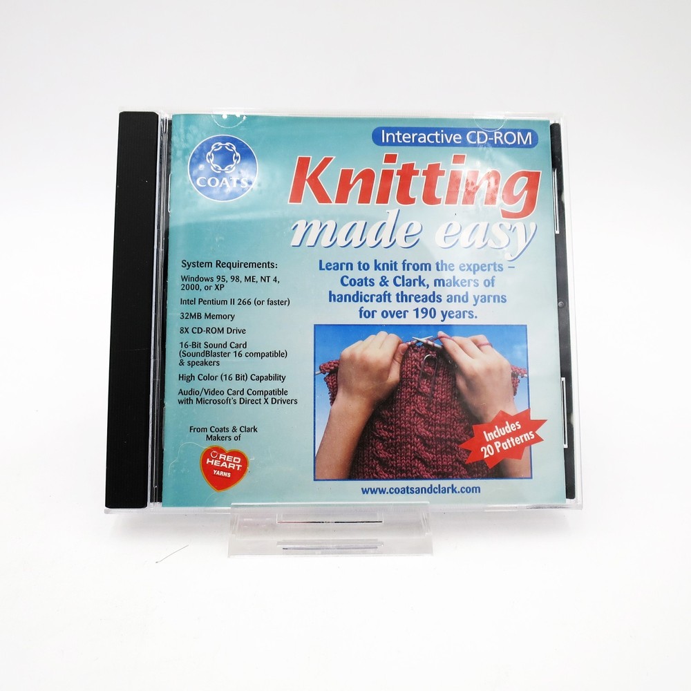 Knitting Made Easy (Interactive CD-Rom, 2002)