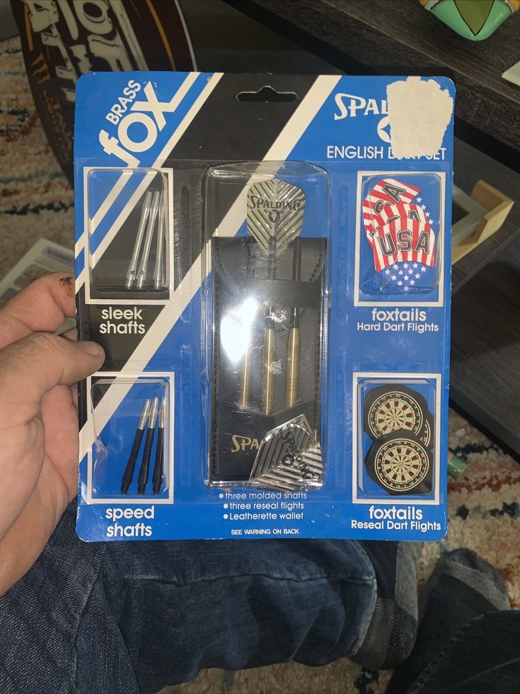 Brass Fix Spaulding English Dart Set
