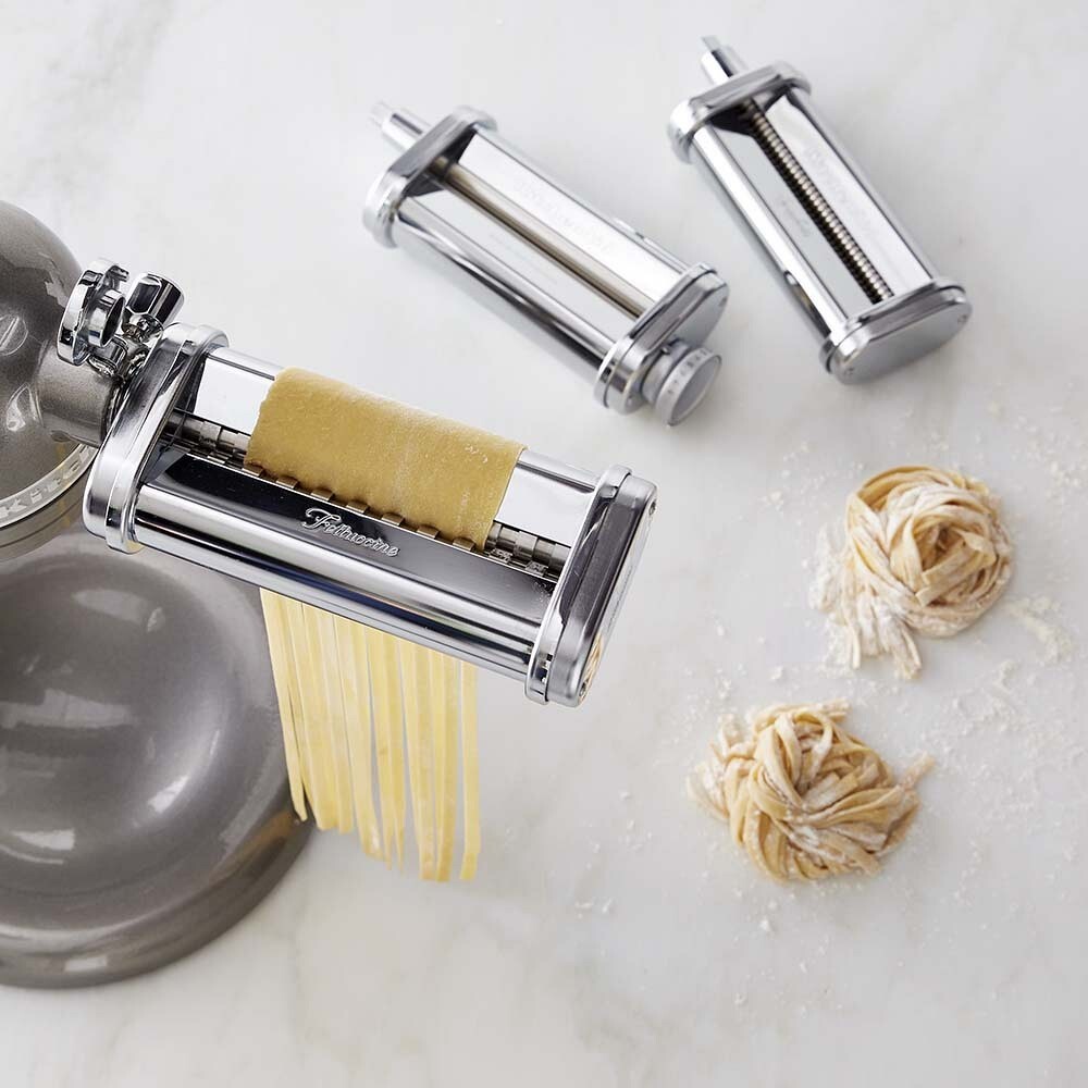New KitchenAid 3-Piece Pasta Roller & Cutter Set