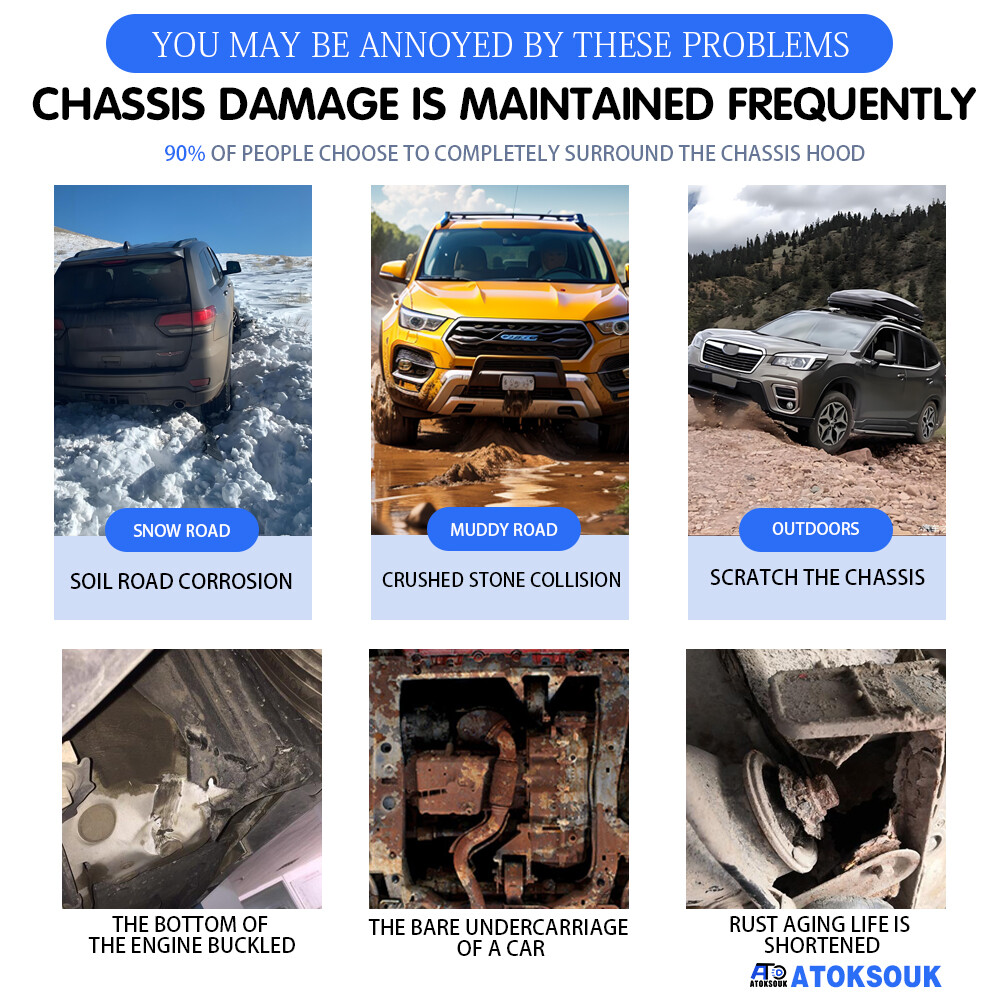 For 2013-2018 Ford Focus ST Under Engine Lower Cover Splash Shield Mud Guard