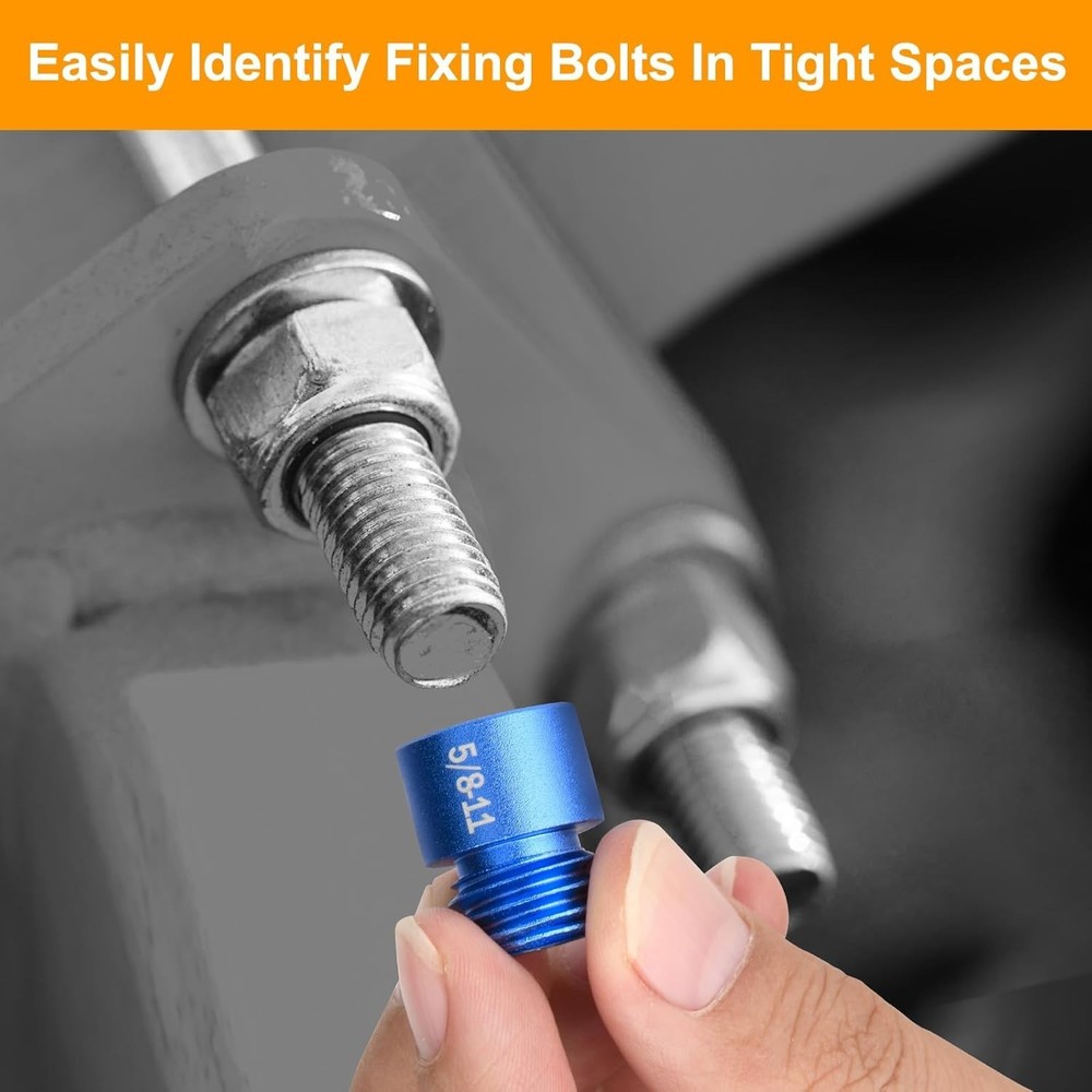 66 Pcs Thread Checker - Fast Identification for Standard & Metric Sizes