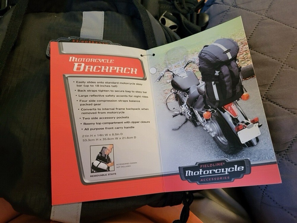 Motorcycle Bachpack
