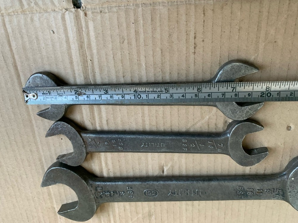 vintage utility spanner wrenches
