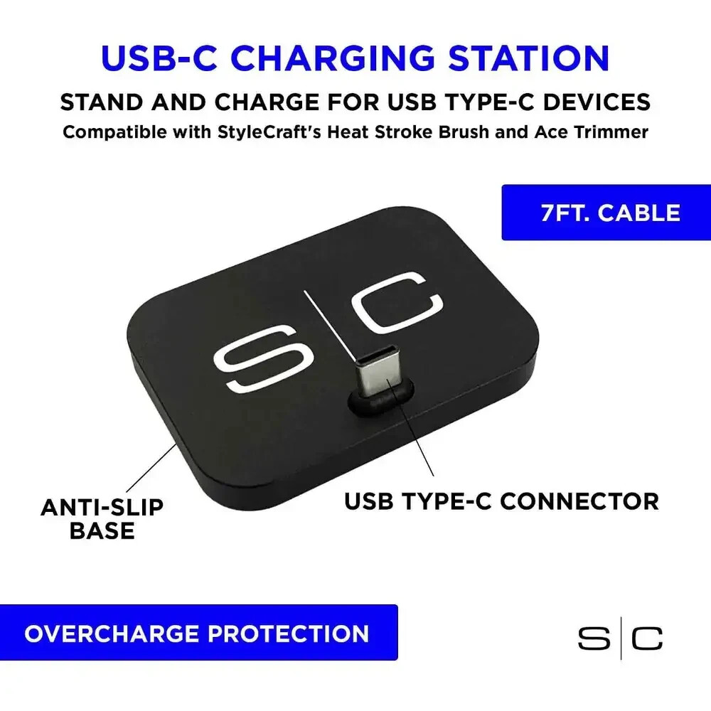 StyleCraft USB-C Portable Charging Station | SC309B
