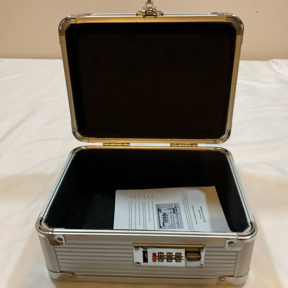Small Locking Medication Carrying Case (Combination Lock)