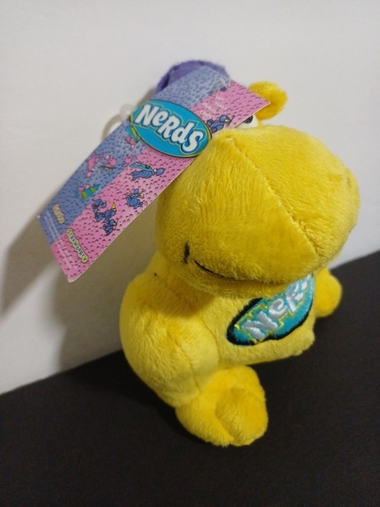 Yellow NERDS Plush Toy Network Stuffed Doll
