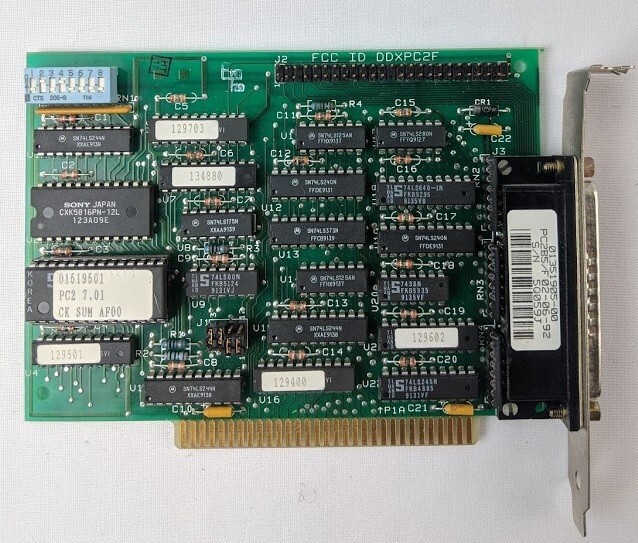IOMEGA 01351905-00 Controller Board | PC2B5/F ISA Controller