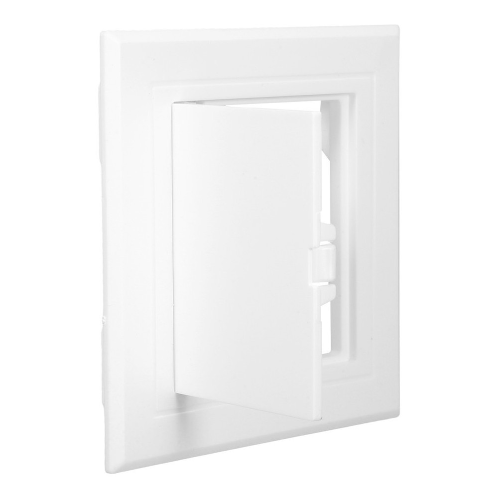 Bathroom Plumbing Access Panel Plastic Cover Plate for Drywall