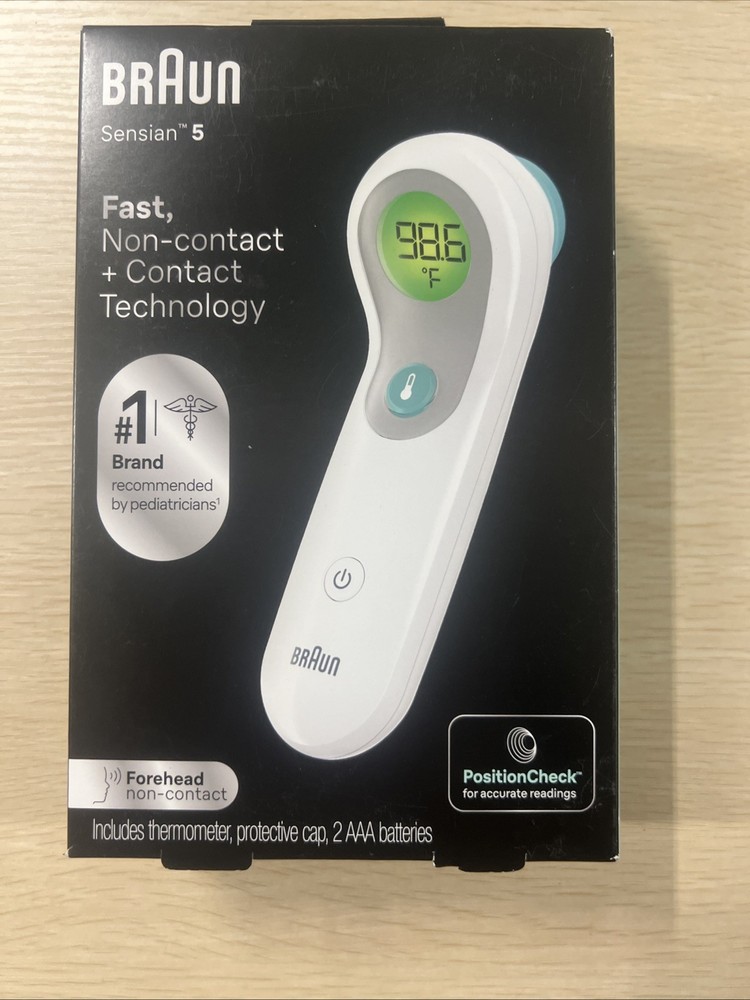 Braun NTF3000US No Touch Plus Forehead Digital Thermometer