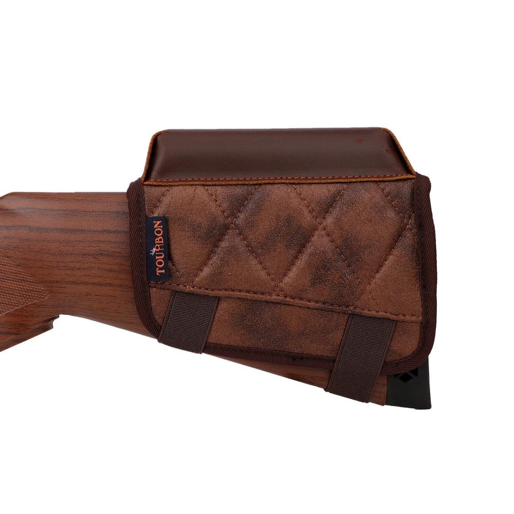 Leather & PU Cheek Rest Riser Gun Buttstock