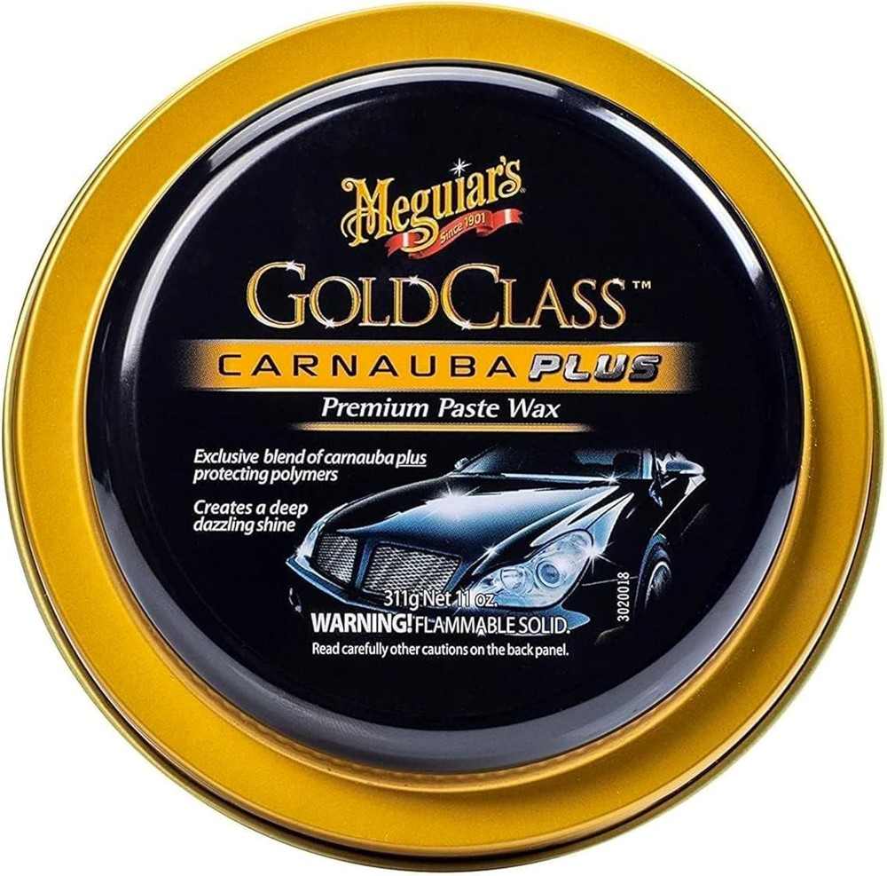 Meguiar's G7014J Gold Class Carnauba Plus Premium Paste Wax, Creates a Deep...
