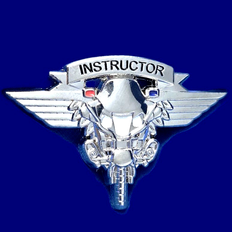 MOTOR WING-INSTRUCTOR PIN:  2-1/4", Silver-Nickel Plated, #840